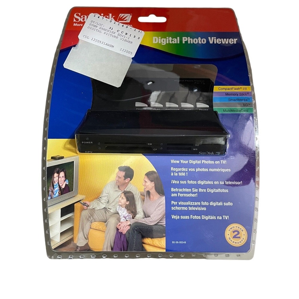 San disk New In Box Digital Photo Viewer